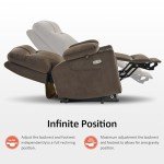 MCombo Dual Motor Lift Recliner with Massage & Heat