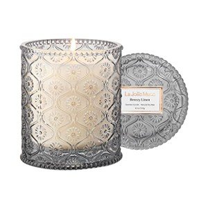 LA JOLIE MUSE Linen Scented Candle - 8 oz