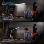 TROPICALTREE Adjustable LED Desk Lamp with USB