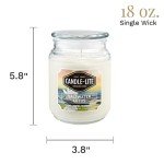 SaltWTR Candle 18oz - Fresh Coastal Scent