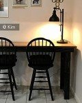 Adjustable Vintage Black Desk Lamp in Industrial Style