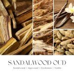 Sandalwood & Oud Scented Candle for Men