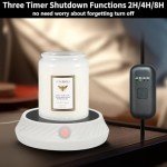Electric Candle Warmer with Timer and Auto Off