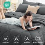 7-Piece Reversible Queen Comforter Bedding Set