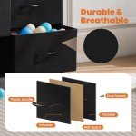 Sweetcrispy 8-Drawer Fabric Storage Dresser