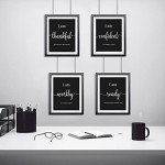 9-Piece Motivational Wall Art Set for Home