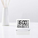 Compact Foldable Digital Alarm Clock with Snooze