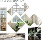 Large Full Length Mirror Tiles - 4 Pack