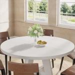 Tribesigns 47-inch Round White Dining Table
