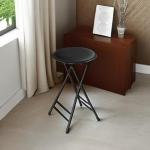 Backless 24-Inch Folding Stool - Perfect for Indoors