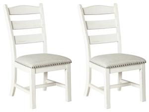 Valebeck Vintage Farmhouse Cushioned Dining Chairs, 2 Pack