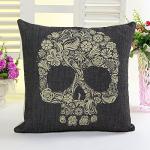 Colorful Skull Throw Pillow Covers - Set of 5