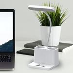 AXX LED Rechargeable Desk Lamp with Pen Holder