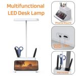 AXX LED Rechargeable Desk Lamp with Pen Holder