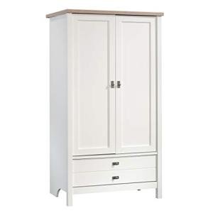 Sauder Cottage Road Soft White Armoire