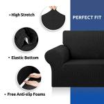 Pet-Friendly Stretch Sofa Cover for 3-Cushion Couch
