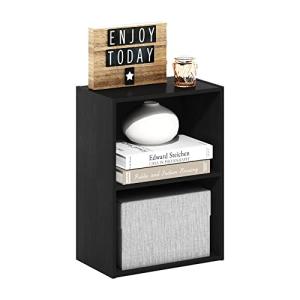 Furinno Luder 2-Tier Blackwood Bookcase