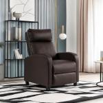 Leather Recliner Chair for Home Theater Lounge