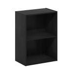 Furinno Luder 2-Tier Blackwood Bookcase