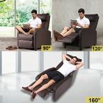 Leather Recliner Chair for Home Theater Lounge