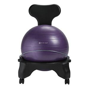 Gaiam Classic Balance Ball Chair for Desk Use