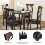 Hammis Rake Back Dining Room Chairs, Set of 2
