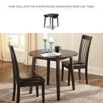 Hammis Rake Back Dining Room Chairs, Set of 2