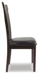 Hammis Rake Back Dining Room Chairs, Set of 2