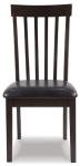 Hammis Rake Back Dining Room Chairs, Set of 2