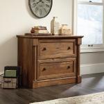 Sauder Palladia Lateral File Cabinet in Vintage Oak
