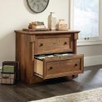 Sauder Palladia Lateral File Cabinet in Vintage Oak