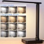 Modern LED Desk Lamp with USB Ports and Touch Control