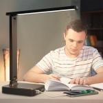 Modern LED Desk Lamp with USB Ports and Touch Control