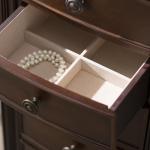 Lawson Jewelry Armoire with Mirror and Drawers