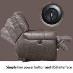 ANJ Electric Recliner Chair with USB Port