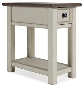 Bolanburg Farmhouse Chair Side Table, Light Brown