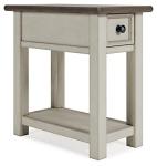 Bolanburg Farmhouse Chair Side Table, Light Brown