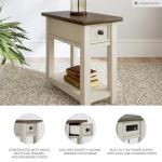 Bolanburg Farmhouse Chair Side Table, Light Brown
