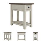 Bolanburg Farmhouse Chair Side Table, Light Brown
