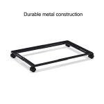 Staples Adjustable Black File Cabinet Caddy