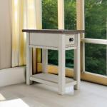 Bolanburg Farmhouse Chair Side Table, Light Brown