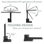 COZOO LED Desk Lamp with USB Ports and Holders