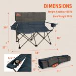 Kelty Oversized Loveseat Camping Chair for Two