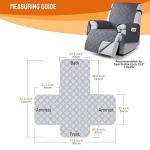 Waterproof Recliner Chair Cover for Pets - Dark Gray
