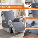 Waterproof Recliner Chair Cover for Pets - Dark Gray