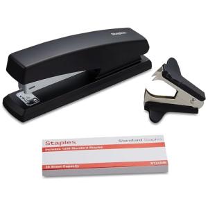 Staples Desktop Stapler Set with Claw Remover