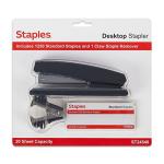 Staples Desktop Stapler Set with Claw Remover