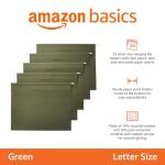 Hanging File Organizer Folders with Adjustable Tabs