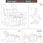 MCombo Dual Motor Lift Recliner Chair with Heat