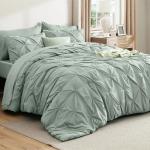 Sage Green Queen Comforter Set – 7 Pieces